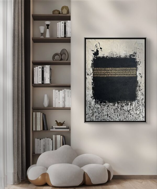 “Takbeerat” | Kaaba inspired | Original Islamic Calligraphy Painting - Image 3